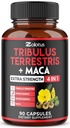 Zolotus Premium Tribulus Terrestris Kapsule - V kombinácii s Ashwagandha, Panax Ginseng & Maca - 90 Počet po dobu 3 mesiacov