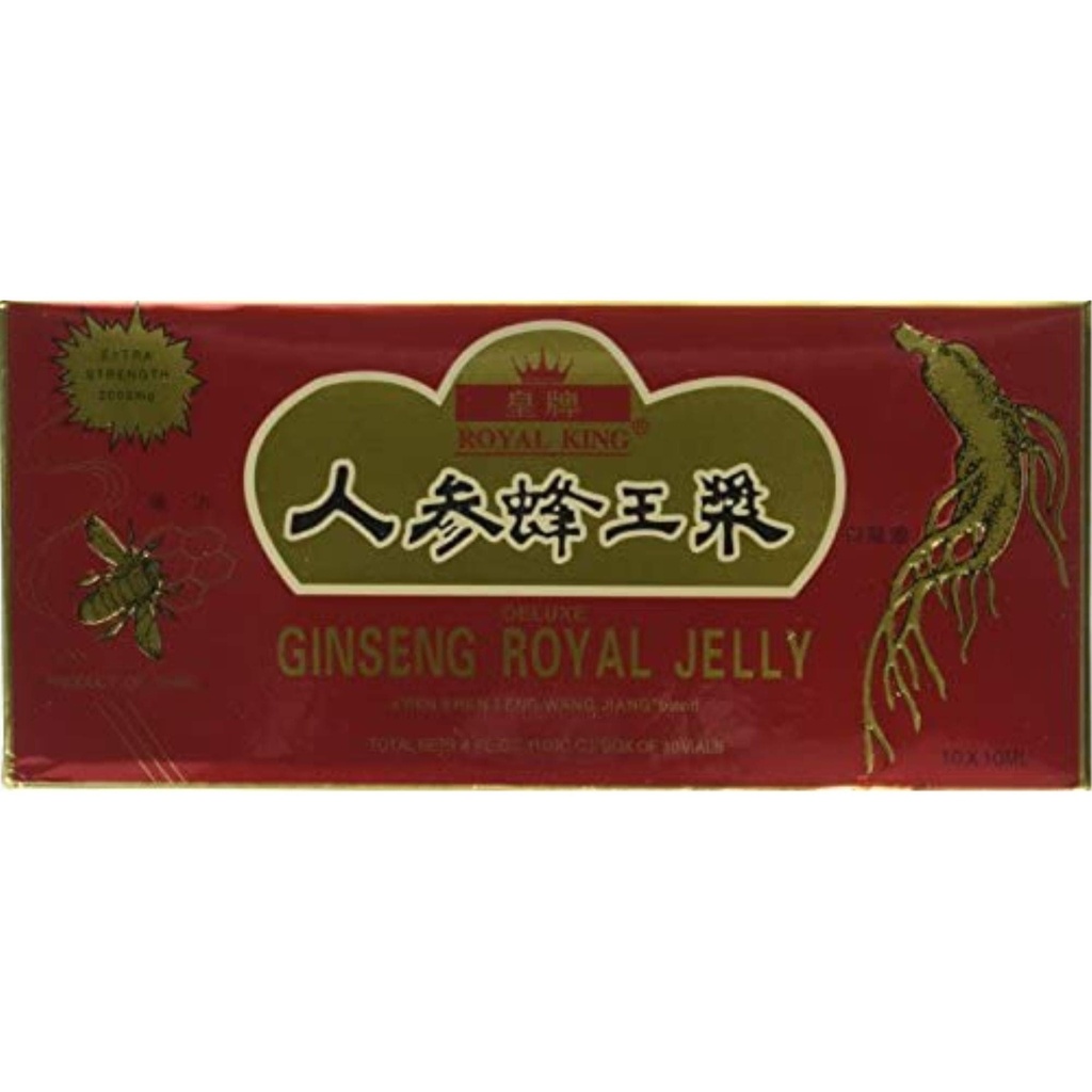 GINSENG PRODUCTS Ginseng & Royal Jelly in A Honey Base 10 Injekčná liekovka, 0.02 libra