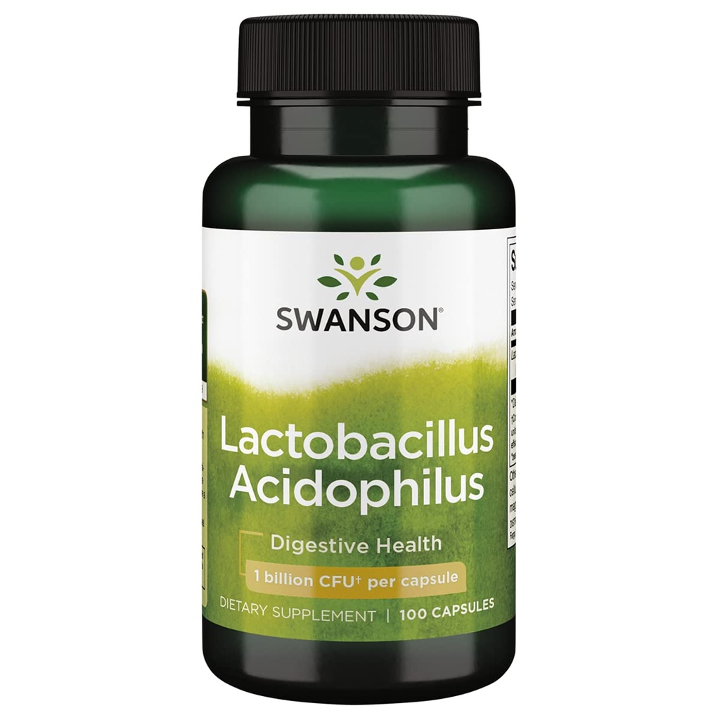 Swanson Lactobacillus Acidophilus 2 mld. Cfu 100 kapsúl