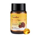 Organic Reishi Spore Oil, Immunity Support Dietary Supplement, Vegan Capsules with Ganoderma Triterpenes for Antioxidant & Wellness(60 Capsules)