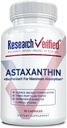 Výskum Overený astaxantín - Výkonný antioxidant, Bojuje zadarmo radikály, podporuje pokožku, mozog, oči, a srdce - Zinok RDA, vitamín E, BioPerín - 30 kapsule - Non-GMO, Vyrobené v USA