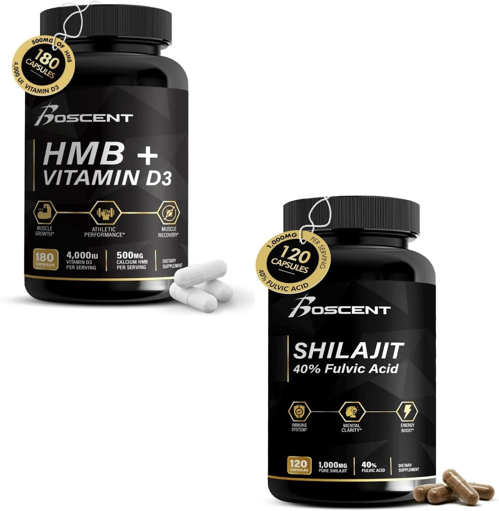 HMB & Shilajit Sila a energia balenia