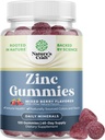 Extra Strength Zinc Gummies for Adults - Chewable Zinc Supplements for Women & Men for Energy & Immune Support - Vitamins & Mineral Supplements - 120 Chews