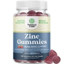 Extra sila Zinok Gumies pre dospelých - Žuvacie zinkové doplnky pre ženy a mužov na podporu energie a imunity - Vitamíny a minerálne doplnky - 120 Žuvačky