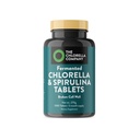 Fermentované tablety Chlórella a Spirulina, Chlorofyl, Zelené superpotraviny, Algae Supplement, Heavy Metal Detox, Immune Support, Broken Cell Wall, 1350 Tablety, Non-GMO, Vegan