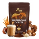 Mushroom Coffee, 6 in 1 Organic Instant Coffee Powder, Adaptogenic Mushroom Coffee for Better Energy, Enhanced Focus, Mushroom with Reishi, Cordyceps, Lion's Mane, 30 Servings