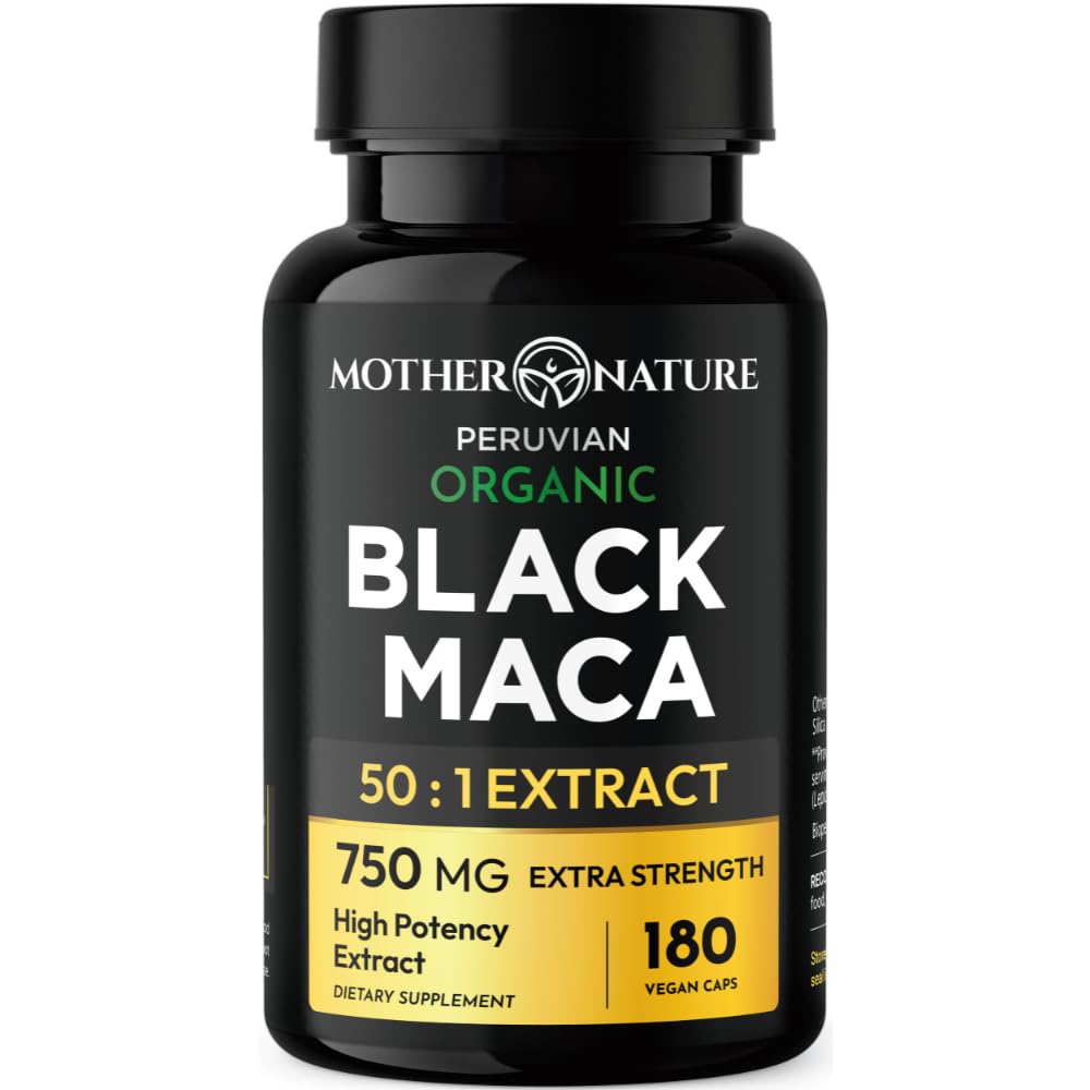 Black Maca Root 50:1 Extract 37,500mg 