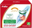 FitRx JointAlive Joint Support Doplnky pre ženy a mužov, Glukosamine Chondroitín, Typ II Collagen, Relief Joints Discomfort, Cartilage Repair, tak rýchlo ako 7 dní, 60 Servings
