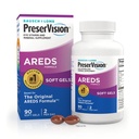 PreserVision AREDS očné vitamíny, multivitamín s meďou, vitamín A, C a E, zinkové doplnky, 90 softgelov