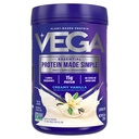 Vega Protein Made Simple Protein Powder, Vanilla - Stevia Free, Vegan, Plant Based, Zdravé, Gluten Free, Pea Protein for Women and Men, 9.2 oz (Packaging May Vary)