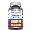 Amazing Formules Chondroitin Sulfate 1200 mg Per Serving Supplement 