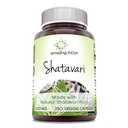 Amazing India Natural Shatavari 500 Mg per Serving 250 Veggie Capsules Supplement 