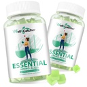 EAA Gummies Essential Amino Acides - 60 dní Napájanie všetkých 9 Essential Aminos and All Branched-Chain Aminos (BCAA) Sugar Free with Muscle Recovery Energy Support Non GMO Green Apple Flavor