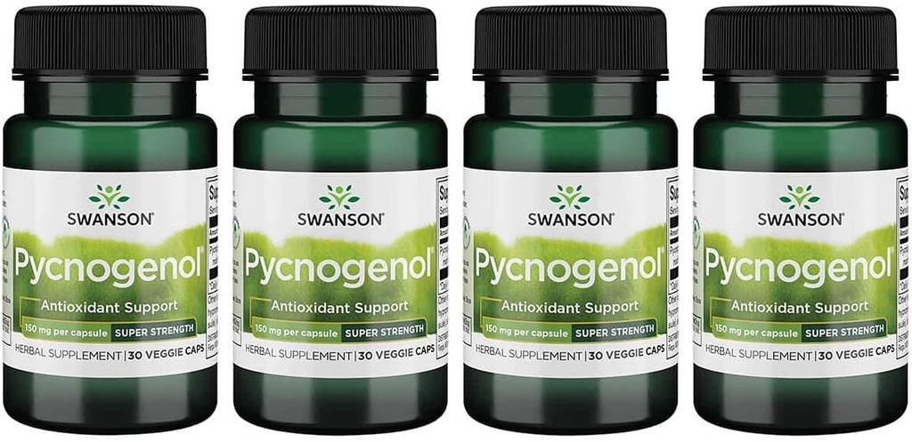 Swanson Ultra Pycnogenol - Super sila 150 mg 30 Veg Caps 4 balenie