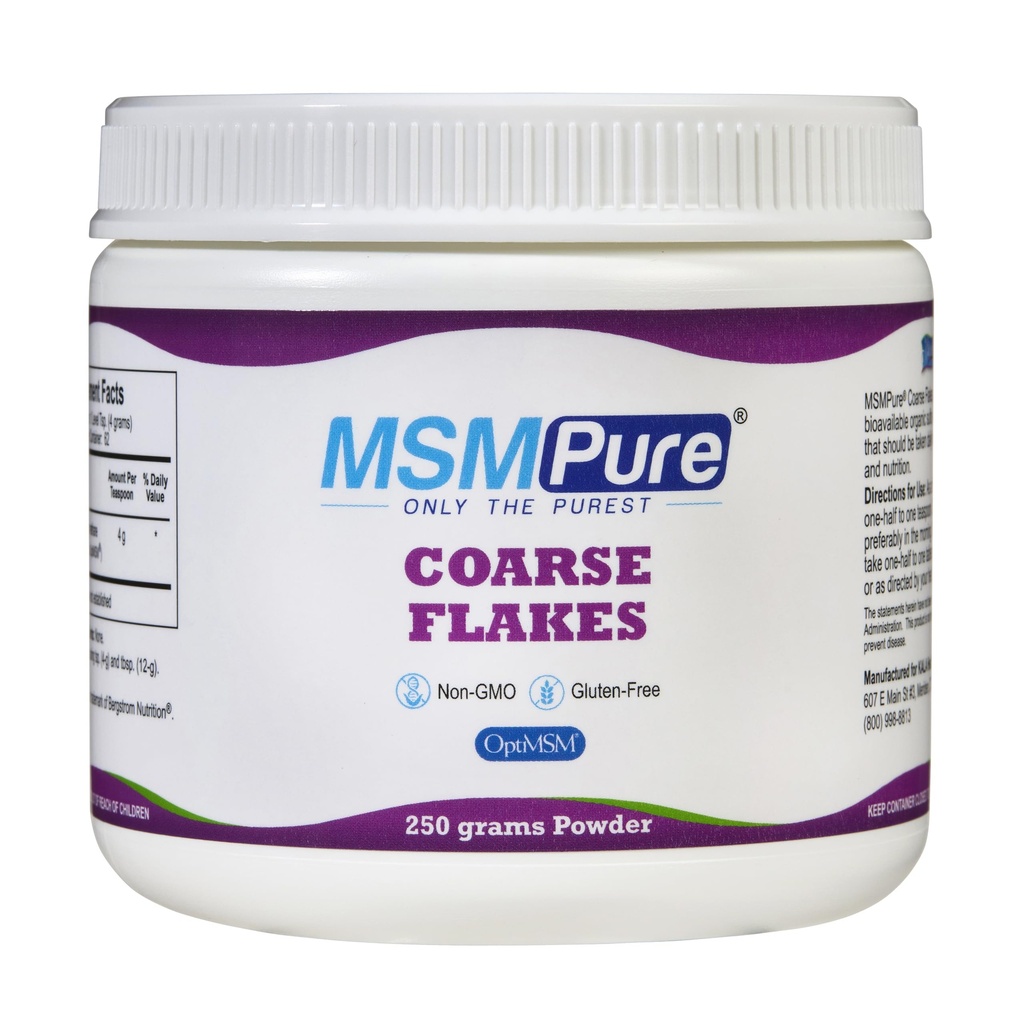 KALA ZDRAVIE MSMPure Coarse MSM Powder Flakes 