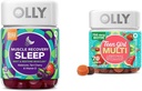 OLLY svalové zotavenie spánok Gumies 40 gróf a Teen Girl Multi Gummy, Vitamíny, 70 Počet