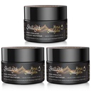 Shilajit Purest Himalayan Organic Shilajit Resin - Gold Grade 100% Čistota Shilajit s kyselinou fulvovou & 85+ Trace Minerals Complex for Energy & Immune Support, Balenie 3 (6 mesiacov dodávky)