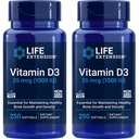 Extension Life Vitamín D3 25 mcg (1000 IU), Immune System Support, Bone Health, Celody Health, Value Size, Gluten-free, Non-GMO 