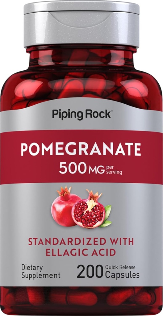 Piping Rock Pomegranate Extract 500mg 