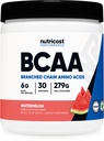 Nutricost BCAA prášok (Watermelon, 30 Servings) - Optimálny pomer 2:1:1