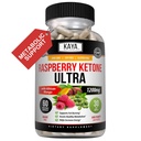 Kaya Naturals Keto Diéta Malinová Ketone - Chudnutie doplnok, kontrola chuti, Boost Metabolizmus - 60 Počet