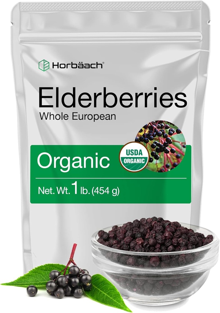 Horbäach Elderberries Sušené Organic 
