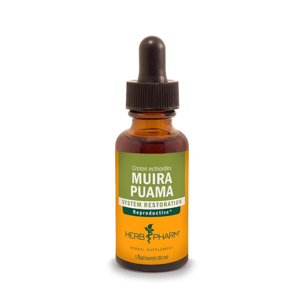 Herb Pharm Muira Puama Extract pre podporu reprodukčného systému - 1 Ounce