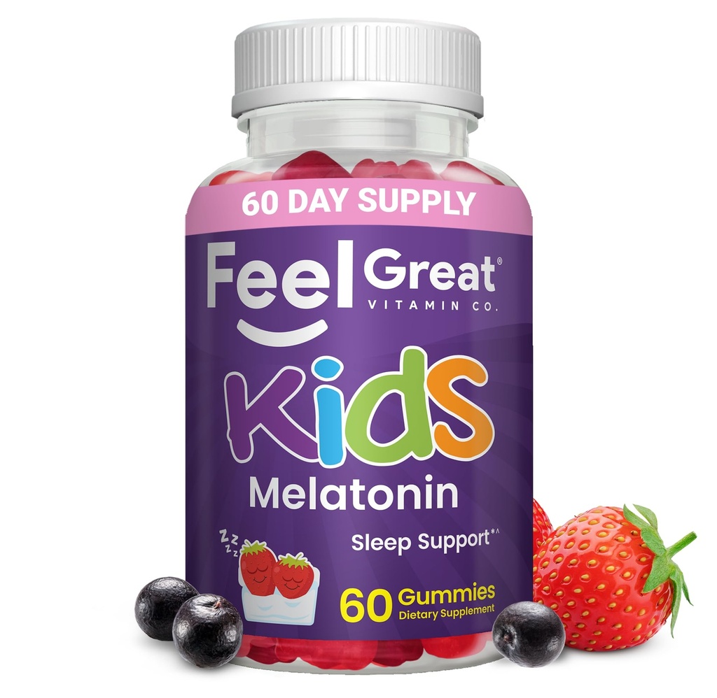 Feel Great Kids Melatonin Gummy 