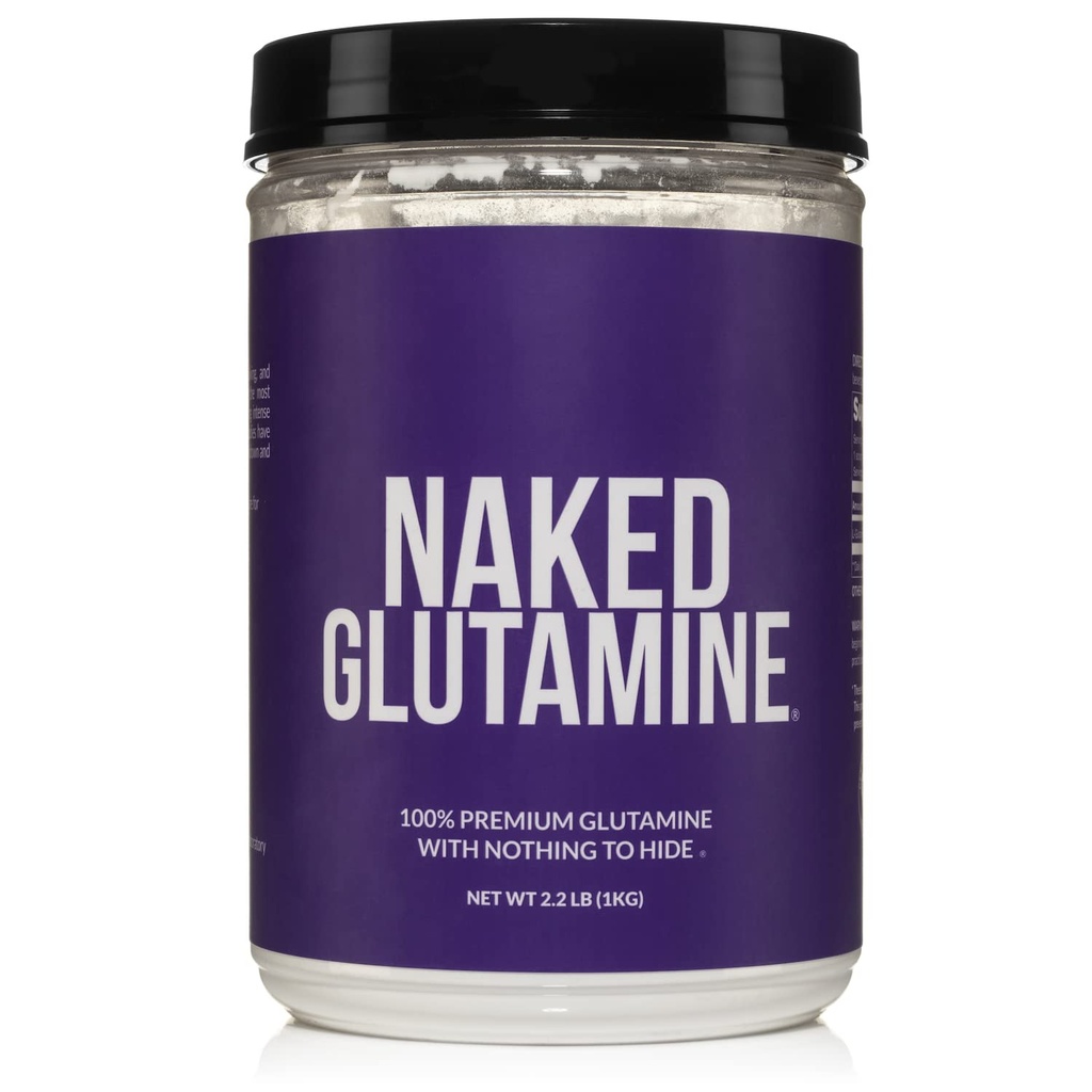 Pure L-Glutamine Made in The USA - 200 Servings - 1 000g, 2,2lb Bulk, Vegan, non-GMO, Gluten and Soy Free. Minimalizovať rozpad svalov a zlepšiť syntézu bielkovín. Žiadne prídavné látky