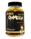 CONTROLLED LABS Orange Oximega Fish Oil Supplement 120 Softgels, EPA and DHA, 2000mg Omega- 3 Mastné kyseliny, Citrus-Flavor, Burpless Softgels