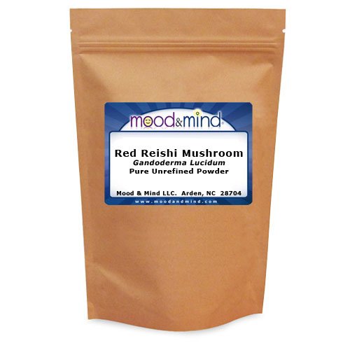 Red Reishi Mushroom Powder 1/2 lb./8 oz. (224g.)