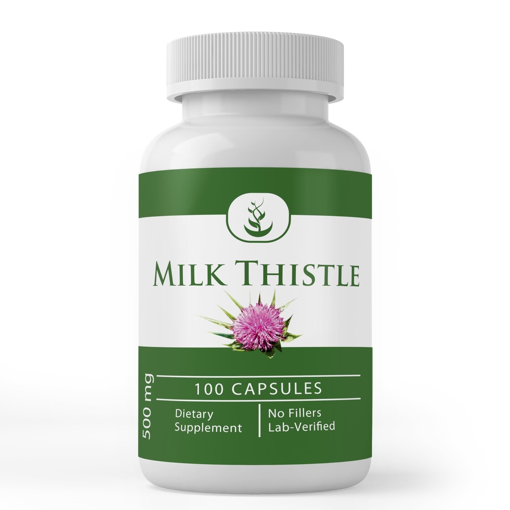 Pure Original Ingredients Milk Thitle (100 Kapsule) No Magnézium alebo ryžové výplne, Vždy čisté