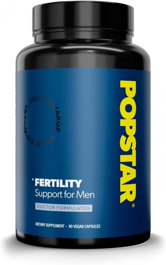 Doplnok plodnosti pre mužov - Lekár Formulovaný - Made in The USA - Mužské prenatálne vitamíny - Mužskej plodnosti doplnky - Booster - Gróf & Motility Activator - 90 Vegan Kapsule (1 mesiac dodávky)