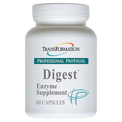 TRANSFORMÁCIA GENÉZA DOBRÉHO ZDRAVOTNÉHO Enzyme - Digest Wellness Supplement Kapsule, podporuje zdravie tráviaceho a imunitného systému, pomáha trávenie lipidov na zvýšenie výkonu pankreasu a pečene
