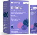 Supplement sleep, Melatonín bez horčíka Pokojný prášok, GABA, L-Theanine, Myo-inozitol, Pokojný spánkový nápoj Mix pomôcť Relax, Spánkový prášok, Magnézový prášok pre spánok, Super Pokojný nápoj Mix 24pk