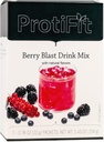 ProtiFit - vysokoproteínovo ochutený prášok nápoj Mix, 15g Proteín, nízka kalórií, bez cukru, ideálny proteín Kompatibilný, 7 porcií na box (Berry Blast)