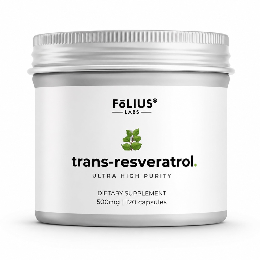 Ultra vysoká čistota Resveratrol kapsuly - 99% Trans-Resveratrol - japonský Knotweed Extract - Podpora Imunita, Podpora Zdravé starnutie - 120 Caps Reservatrol Supplement