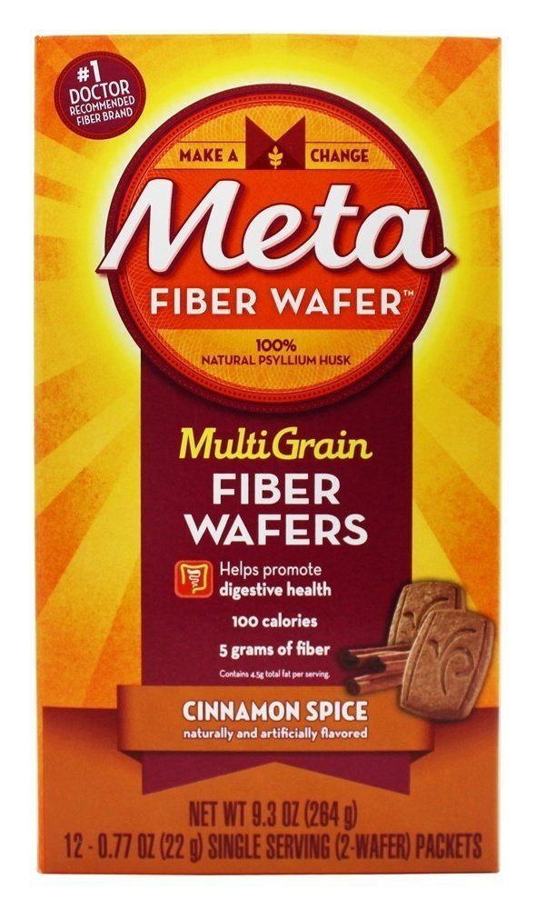 Metamucil Metamucil Fiber Wafers Škorica 12 ea