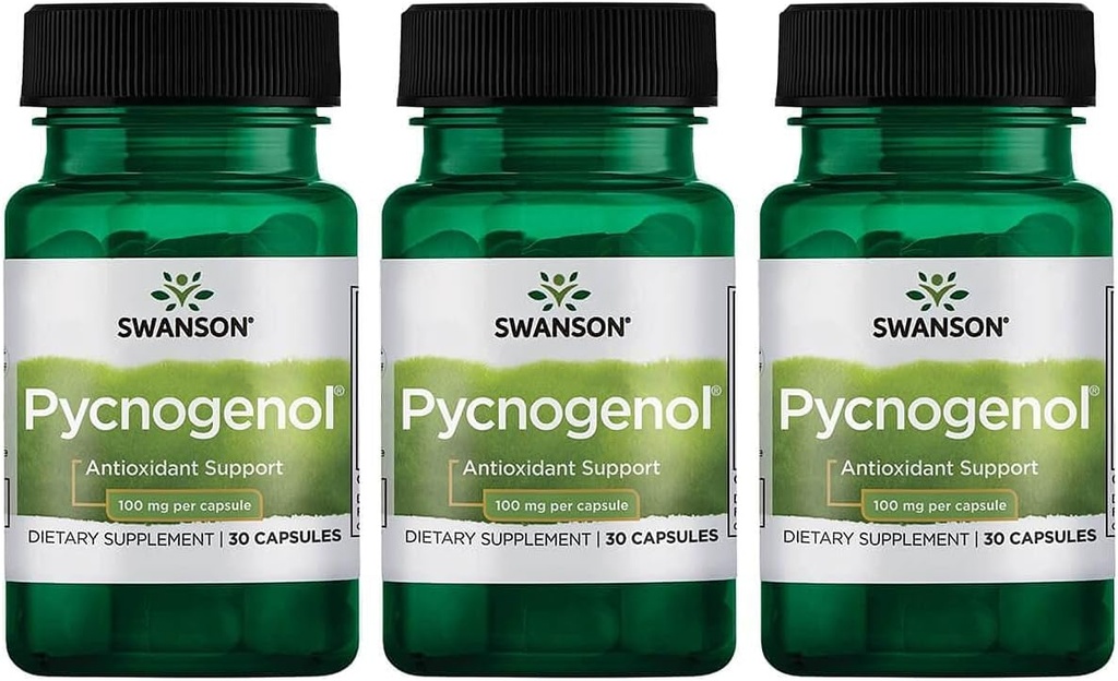 Swanson Pycnogenol 100 Milligrams 30 kapsúl 3 balenia
