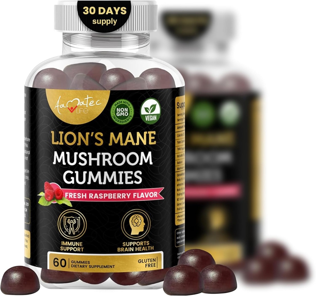 Amatec Life Huba Gummy pre dospelých 