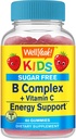 WellYeah Deti vitamín B komplex cukru bez Gumies 