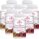 1500mg Lipozomálne Active Hexose Correlated Supplement, 960 Soft Gels Beta- Glucans with Natural Mushrom Extract, Immune System, Liver Function, Maintain T- Cell & Killer Cell Activity