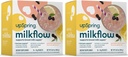 UpSpring Milkflow Immune Support Dojčenie Supplement Drink Mix Fenugreek-Free, Moringa 