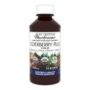 Host Defense Elderberry Plus Sirup - Immune, Respiratory & Lung Suplement* - Liquid Mushroom Supplement with Turkey Tail, Reishi, Agarikon & Chaga* - 4 fl oz (12 Servings)