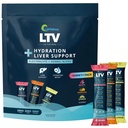 UpWellness LTV Liver Hydration Packets - Electrolytes Powder Packets for Hydration and Liver Support - Physician-Formulated - Zero Added Sugar - 30 Packets - Berry, Tropical & Citrus Variety Pack
