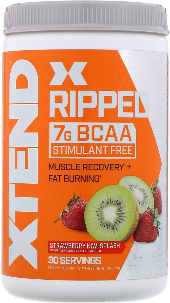 Xtend Ripped BCAA Powder Strawberry Pearchy Pearch 