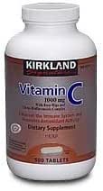 Kirkland Signature Vitamín C s Rose Hips, 1000mg