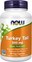 TERAZ Foods Supplements, Turkey chvost 500 mg, Super Huba, vyrobené s organickým Tureckom chvostové huby a Mycelium, 90 Veg kapsule