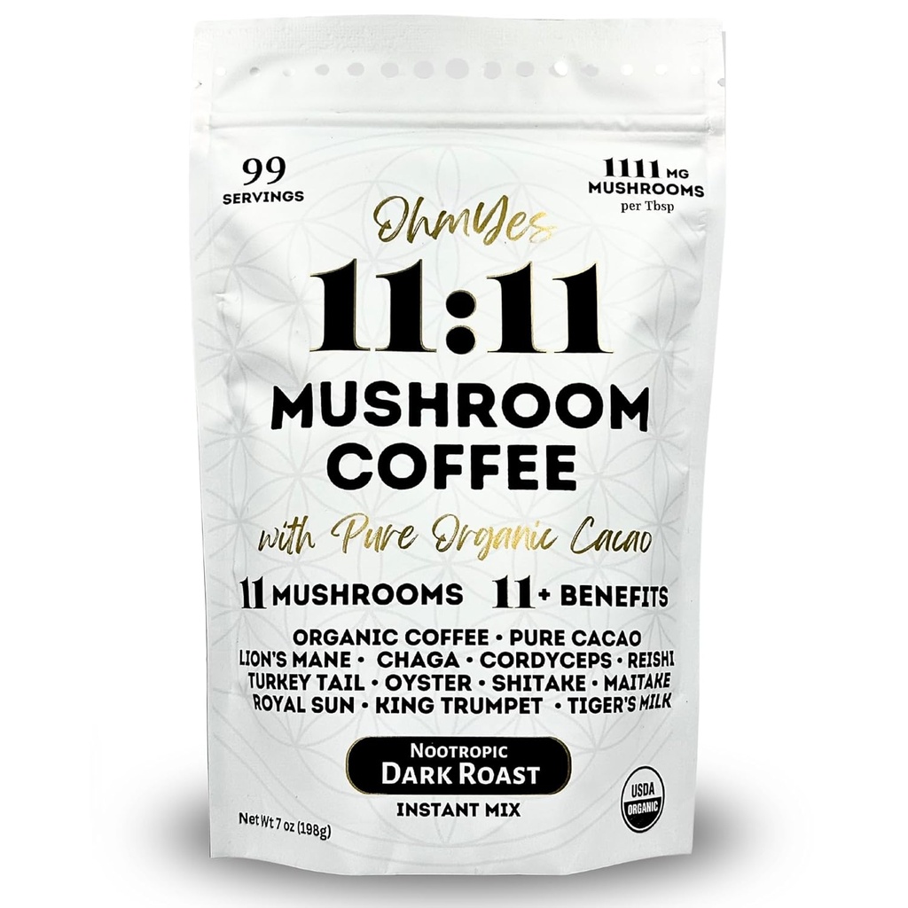 Ohmyes 11 Mušroom Coffee with Cacao 