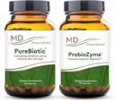 MD Prescriptives PureBiotic and ProbioZyme Bundle - Digestive & Gut Health Supplement - 60 kapsúl/90 kapsúl
